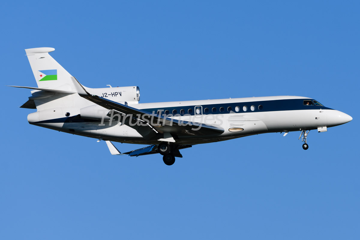 Dassault Falcon 7X REG: J2-HPV CN: 43